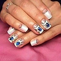 Дизайн в техниках: «литье», «жидкие камни», «бархатный песок»